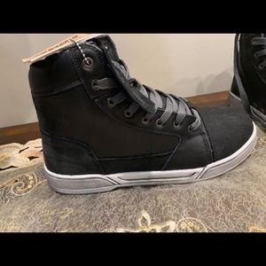 street and steel Kickstarter Moto boots